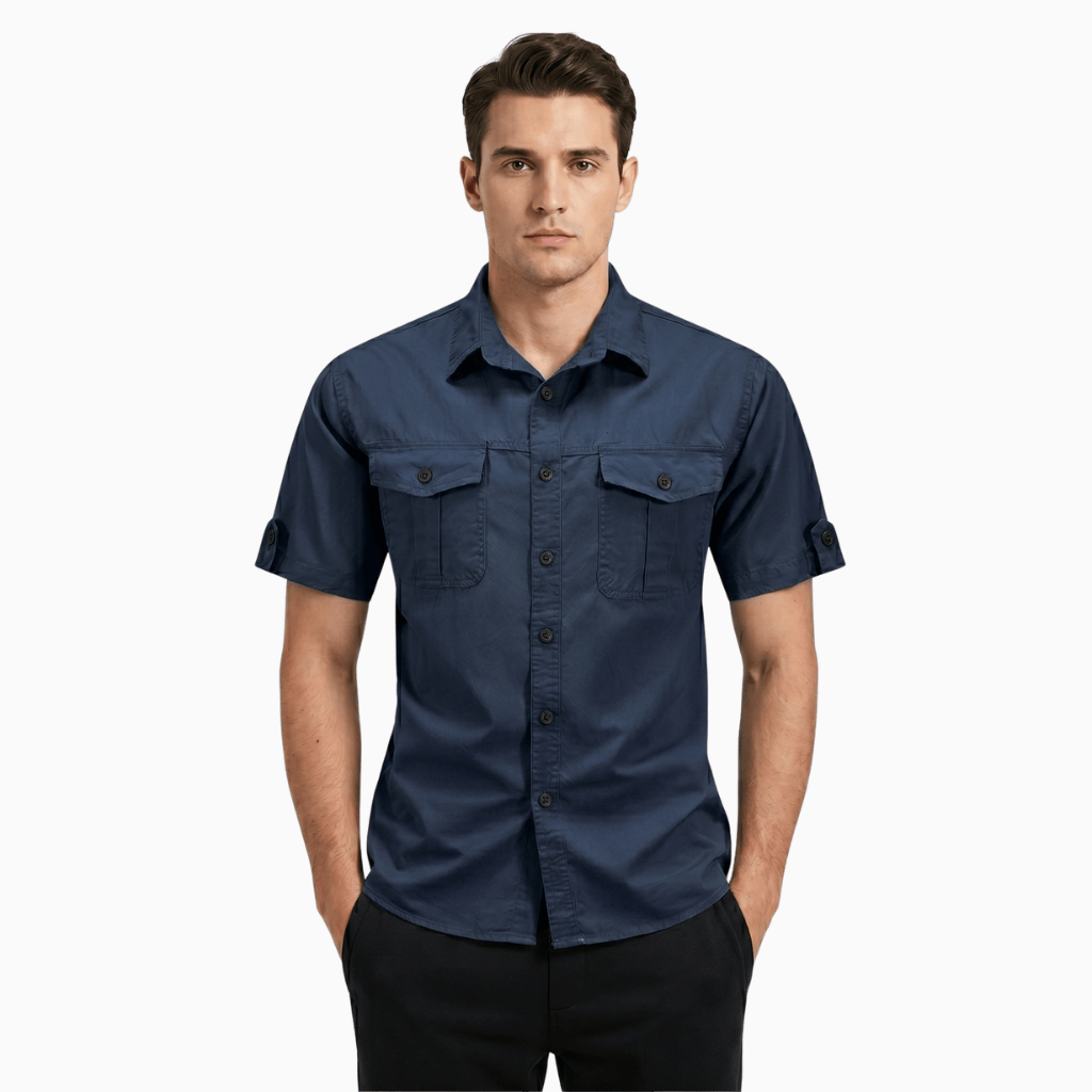 Kent Camden Dark Blue / M TOBY Casual Button-Down Shirt