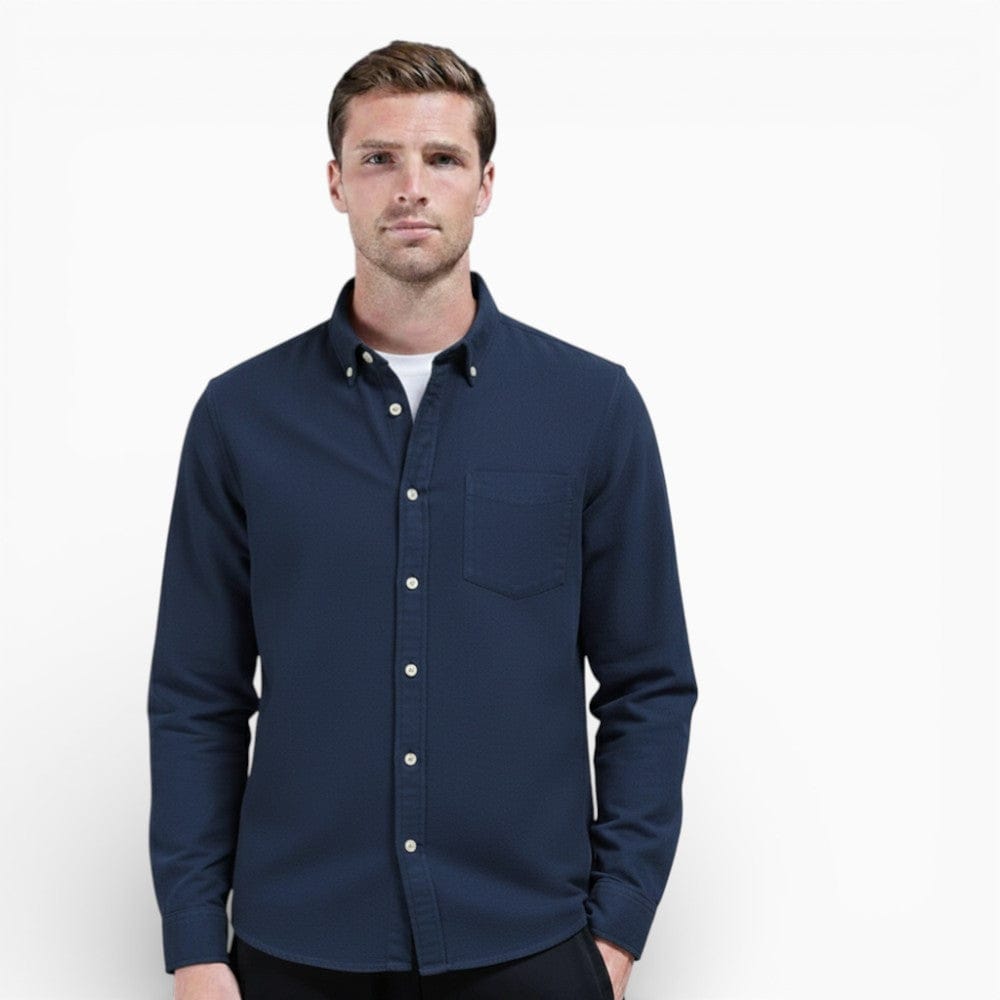 Kent Camden Dark Blue / S MARC Casual Cotton Shirt