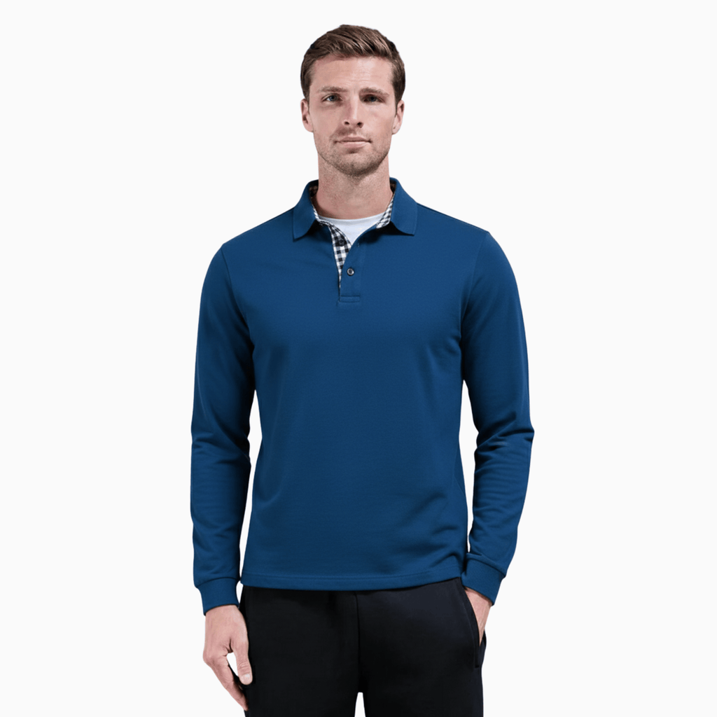 Kent Camden Dark Blue / S PAUL Basic Polo Shirt, Polyester Cotton Blend