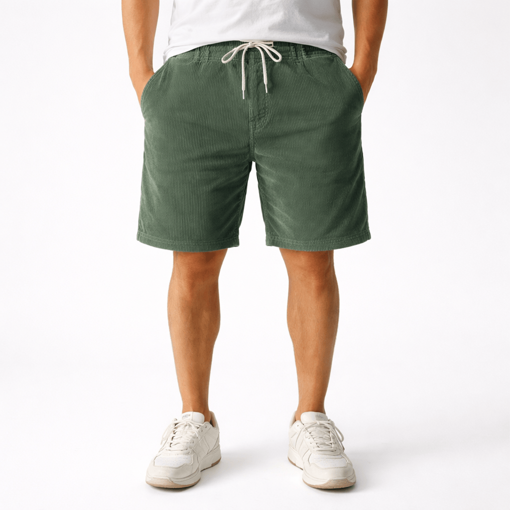 Kent Camden Dark Green / S SAM Casual Loose Fit Shorts