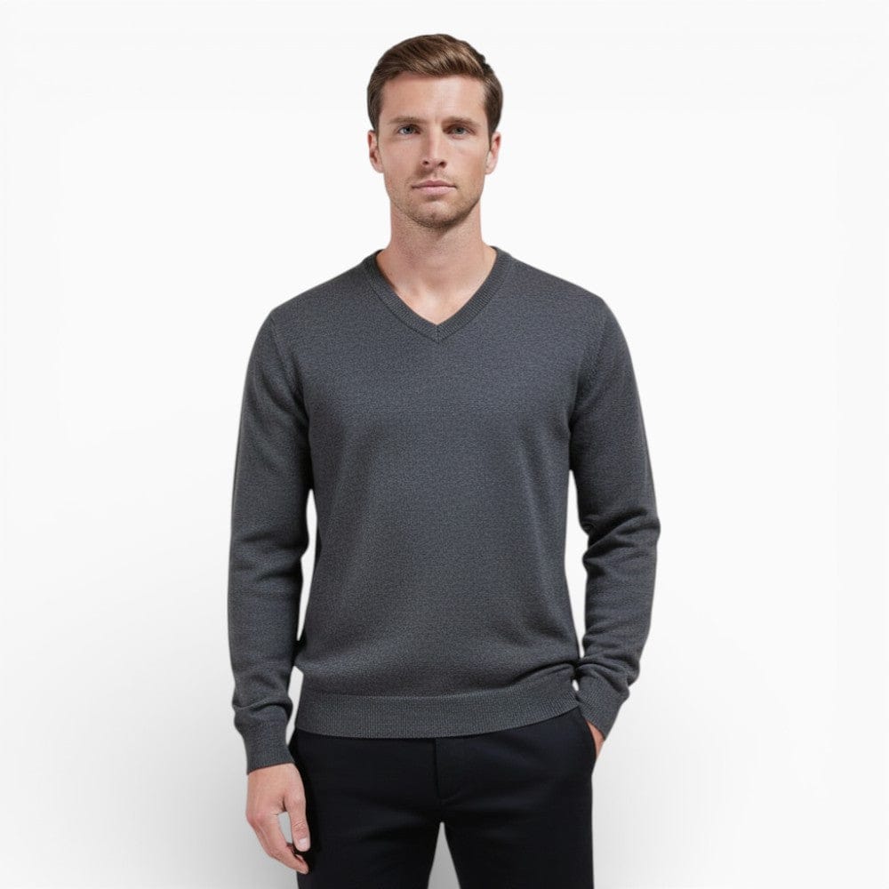 Kent Camden Dark grey / S RYDER Casual V-Neck Pullover