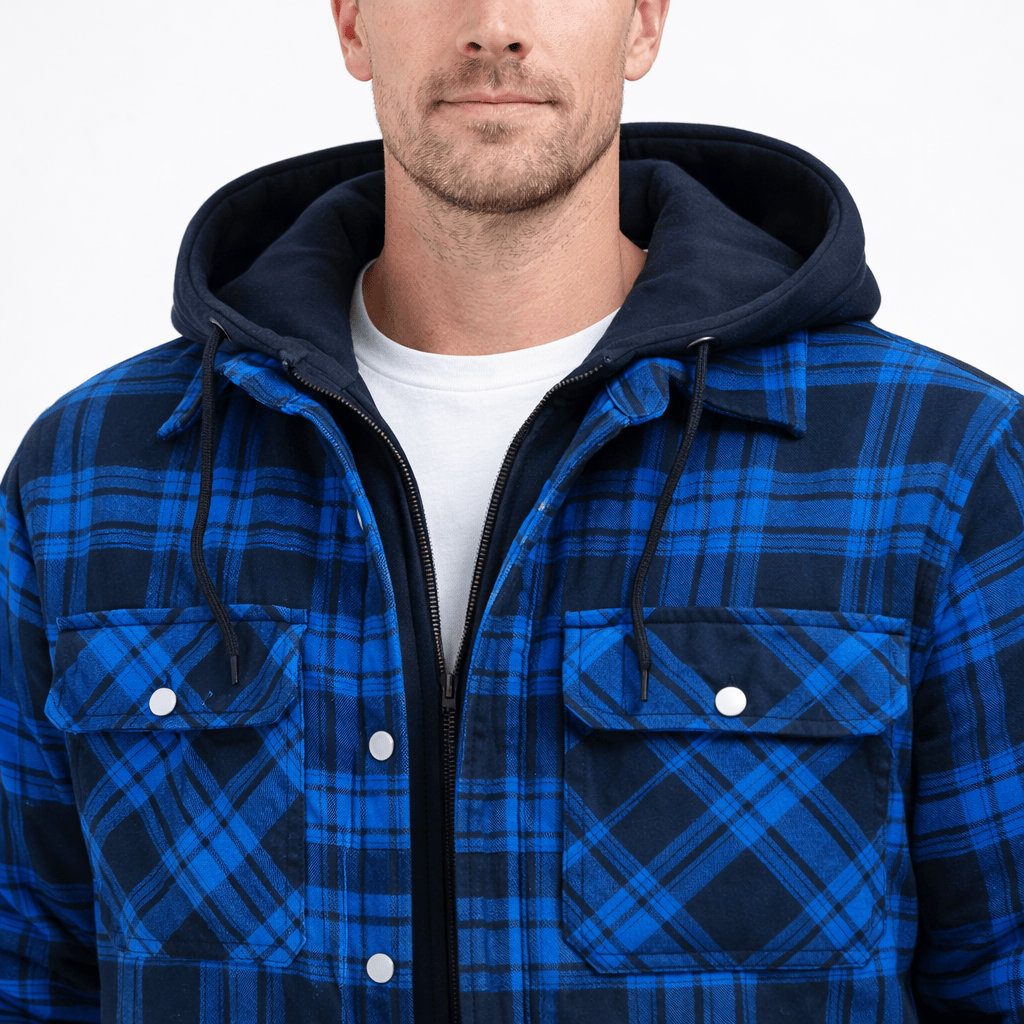 Kent Camden DEAN Plaid Hoodie Jacket