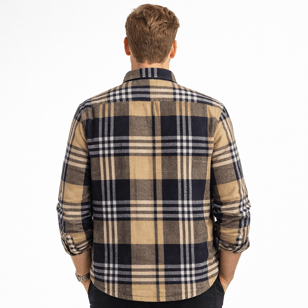 Kent Camden GABRIEL Casual Plaid Shirt