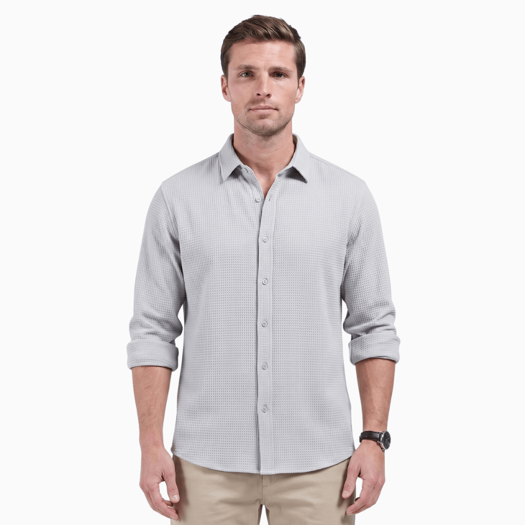 Kent Camden Gray / XS FROST Casual Linen Shirt