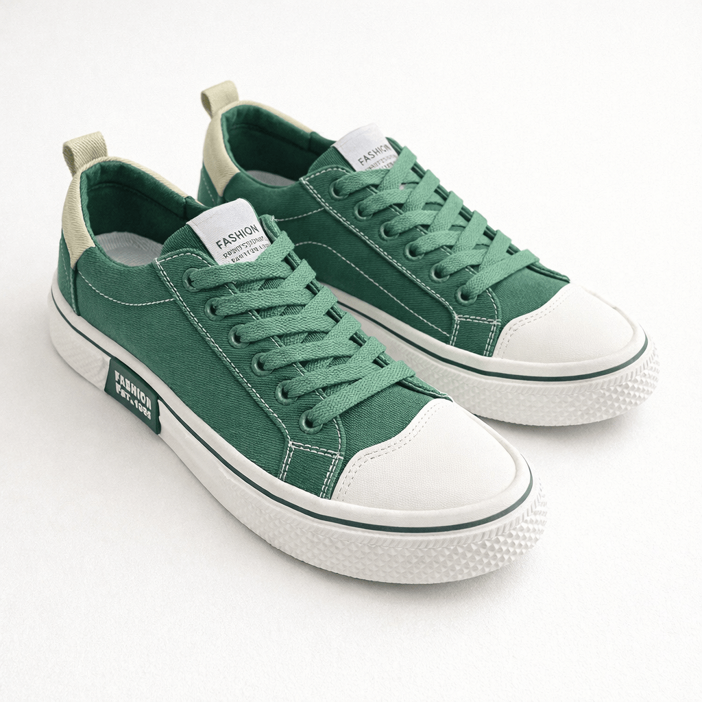 Kent Camden Green / 5 UK CHRIS Casual Lace-Up Loafers