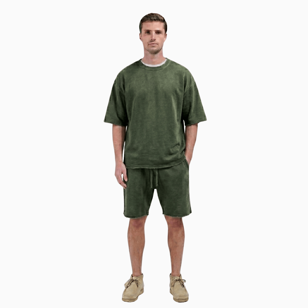 Kent Camden Green Army / S WILDER Casual Cotton Set