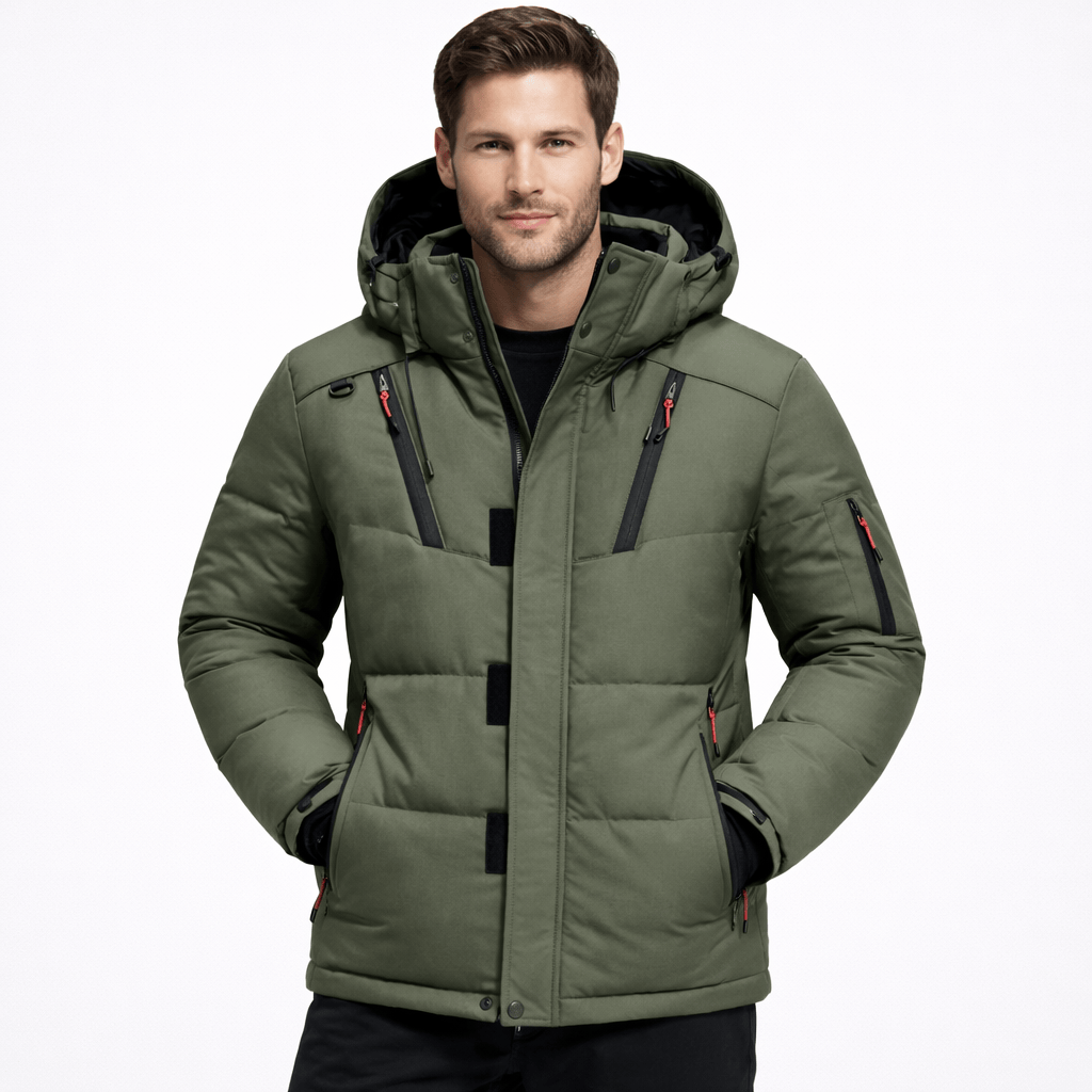 Kent Camden Green / M RILEY Casual Windbreaker Jacket