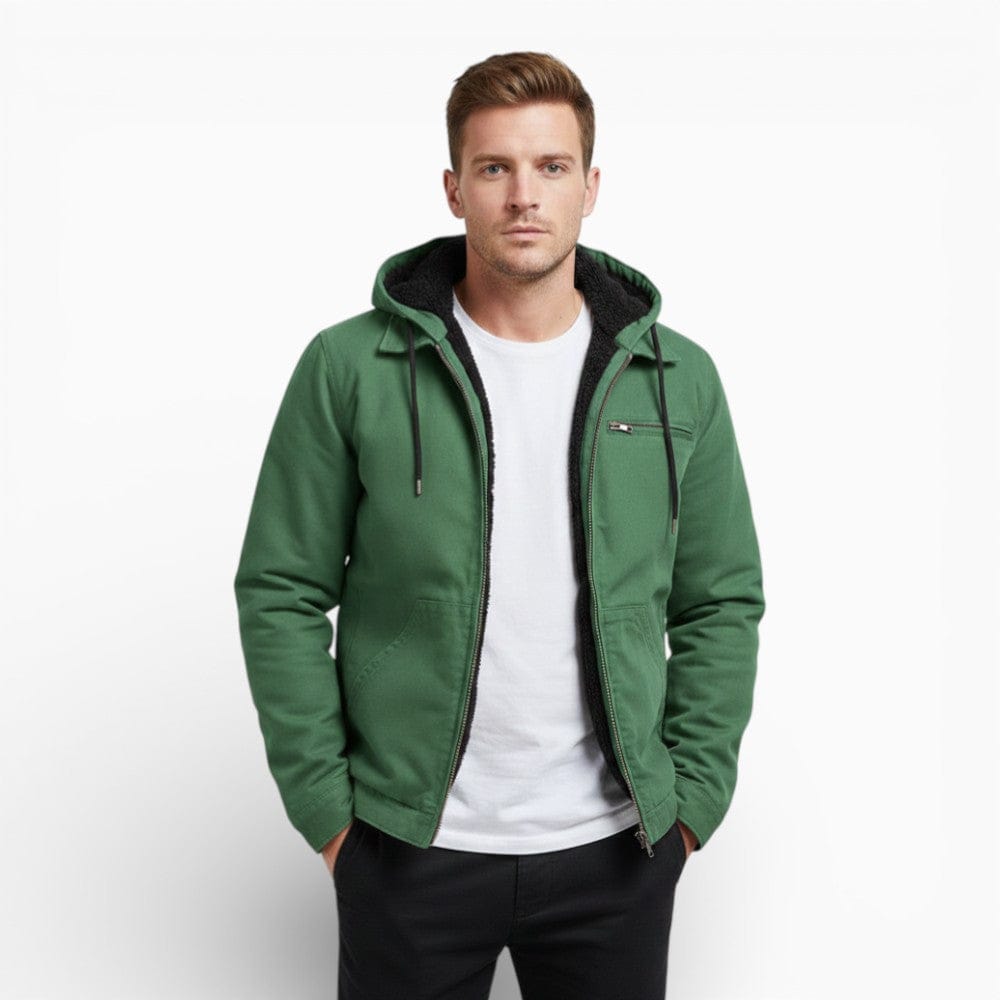 Kent Camden Green / S GUY Regular-Fit Zipper Jacket