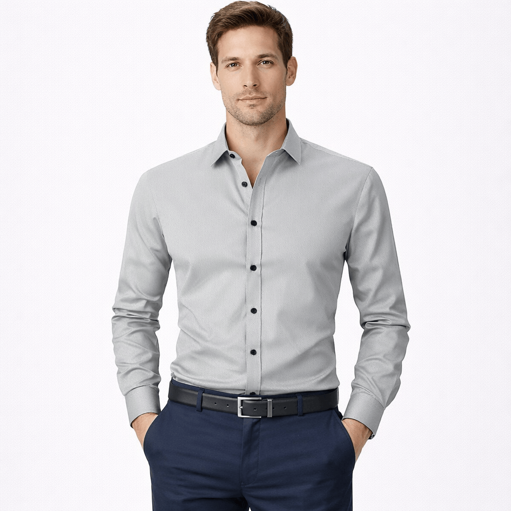 Kent Camden Green / S LEWIS Formal Button-Down Shirt