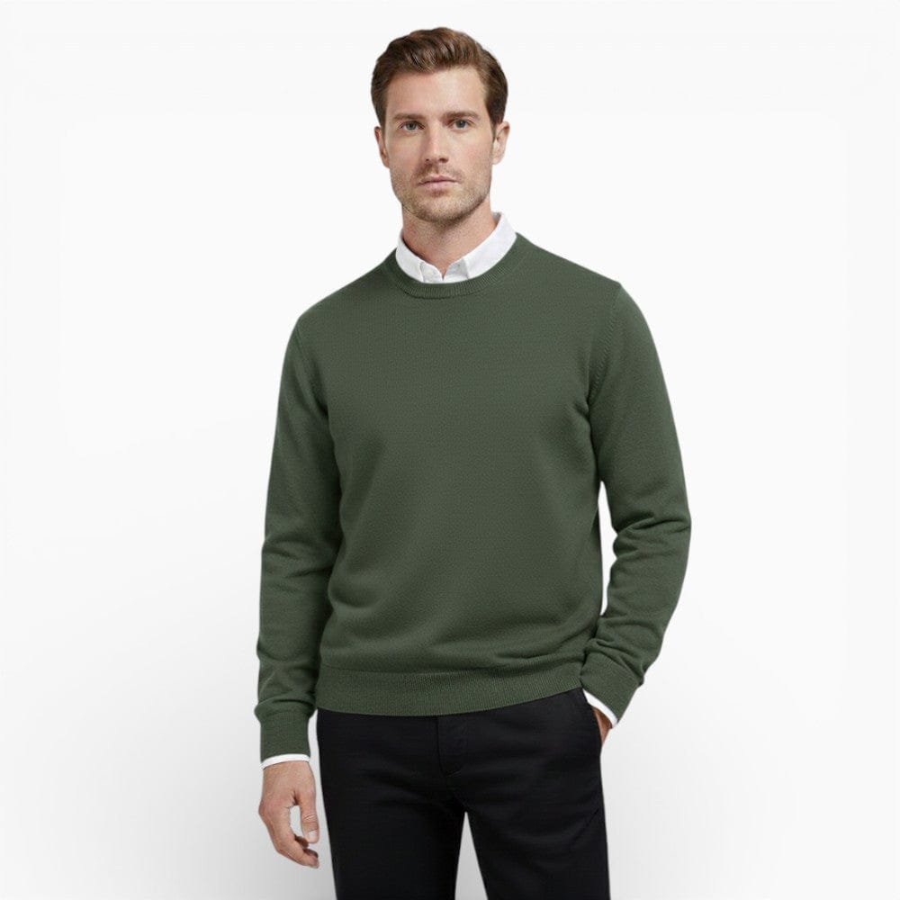 Kent Camden Green / S MAX Regular Fit Wool Knit Sweater