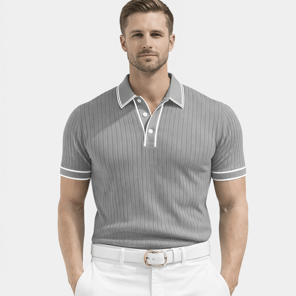 Kent Camden Grey / M CRUZ Breathable Polyester T-shirt