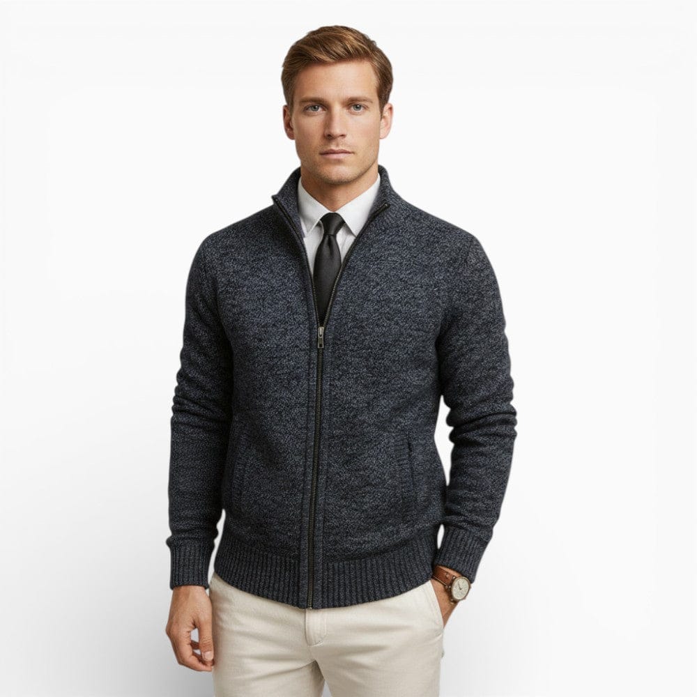 Kent Camden Grey / M THEO Custom Wool Cardigan