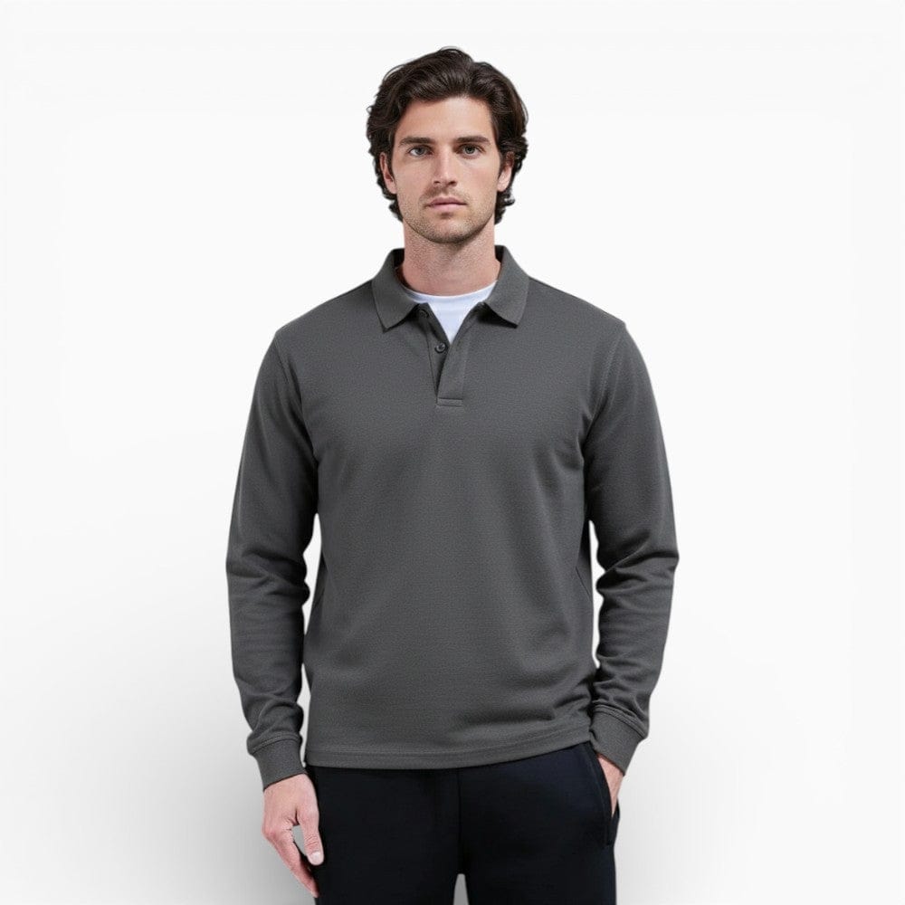 Kent Camden Grey / S CAMILLE Casual Polyester Polo Shirt