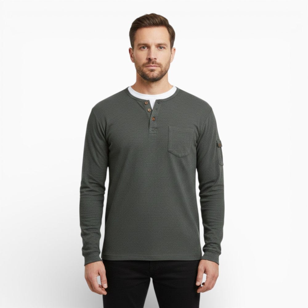 Kent Camden Grey / S GABE Formal Polo Shirt, Breathable, Polyester