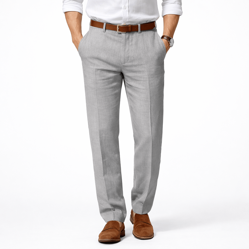 Kent Camden Grey / S JOSEPH Casual Cotton Linen Pants