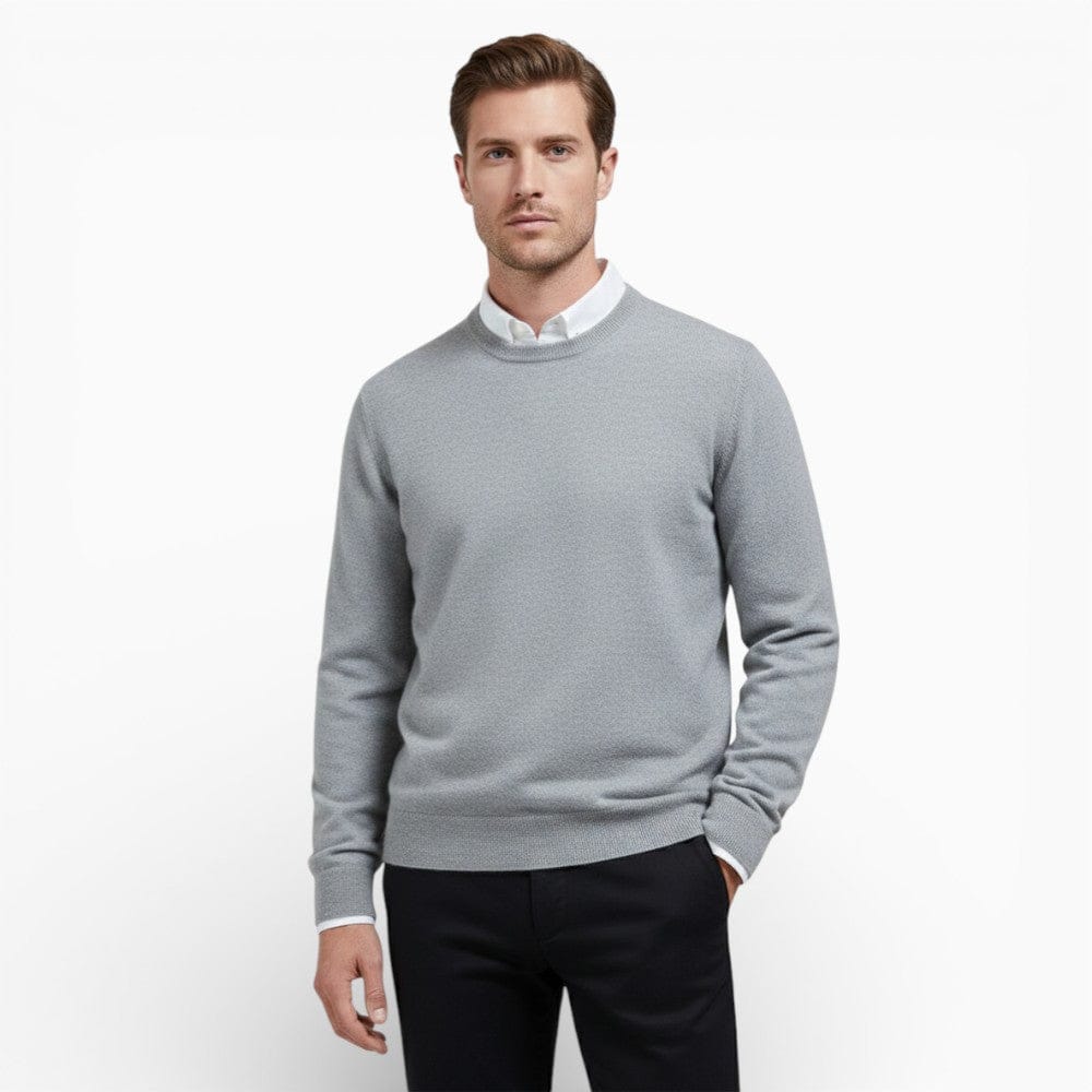 Kent Camden Grey / S MAX Regular Fit Wool Knit Sweater