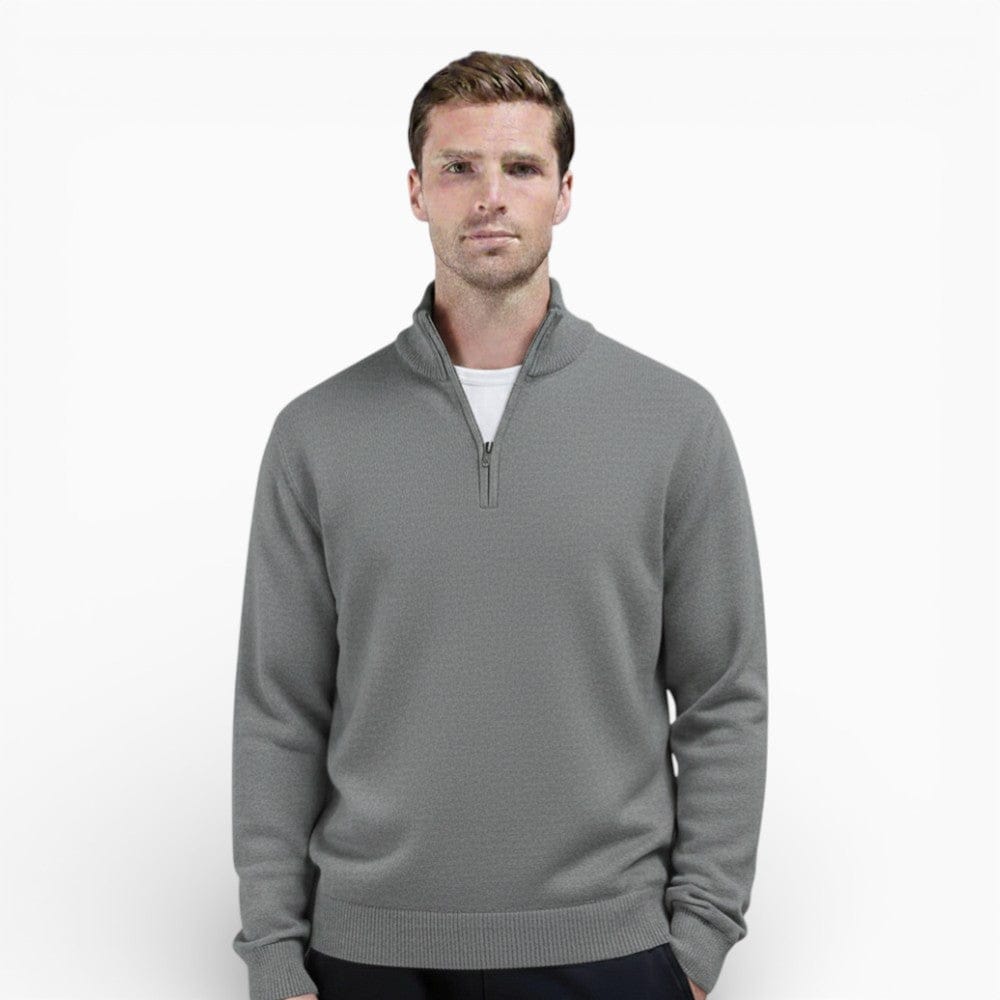 Kent Camden Grey / S VAUGHN Slim Fit Wool Sweater