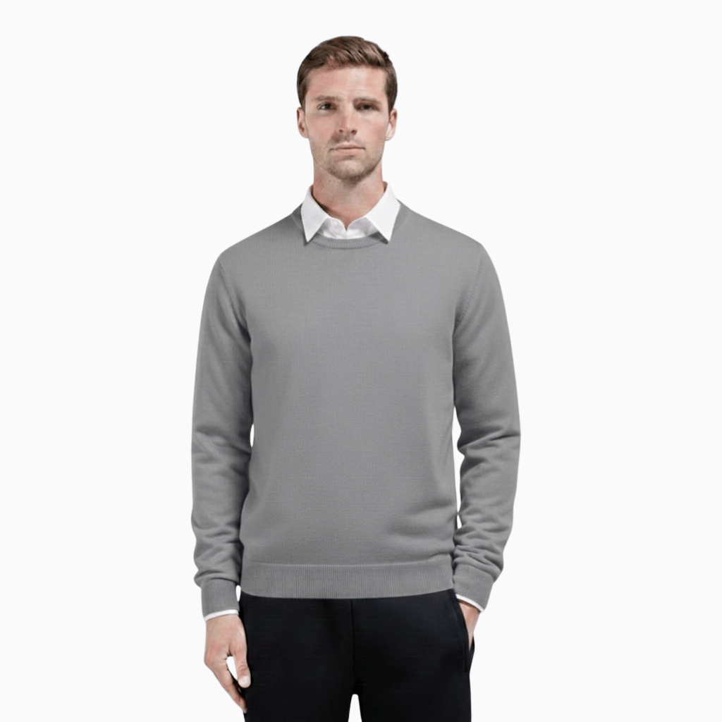 Kent Camden Grey / S ZACH Comfortable Wool Sweater