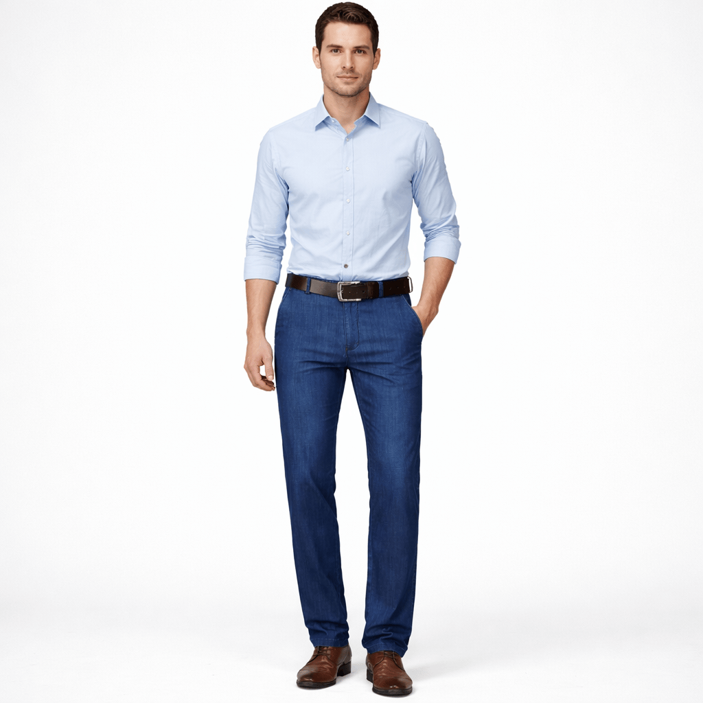 Kent Camden HUDSON Straight-Leg Jeans Cotton Lyocell