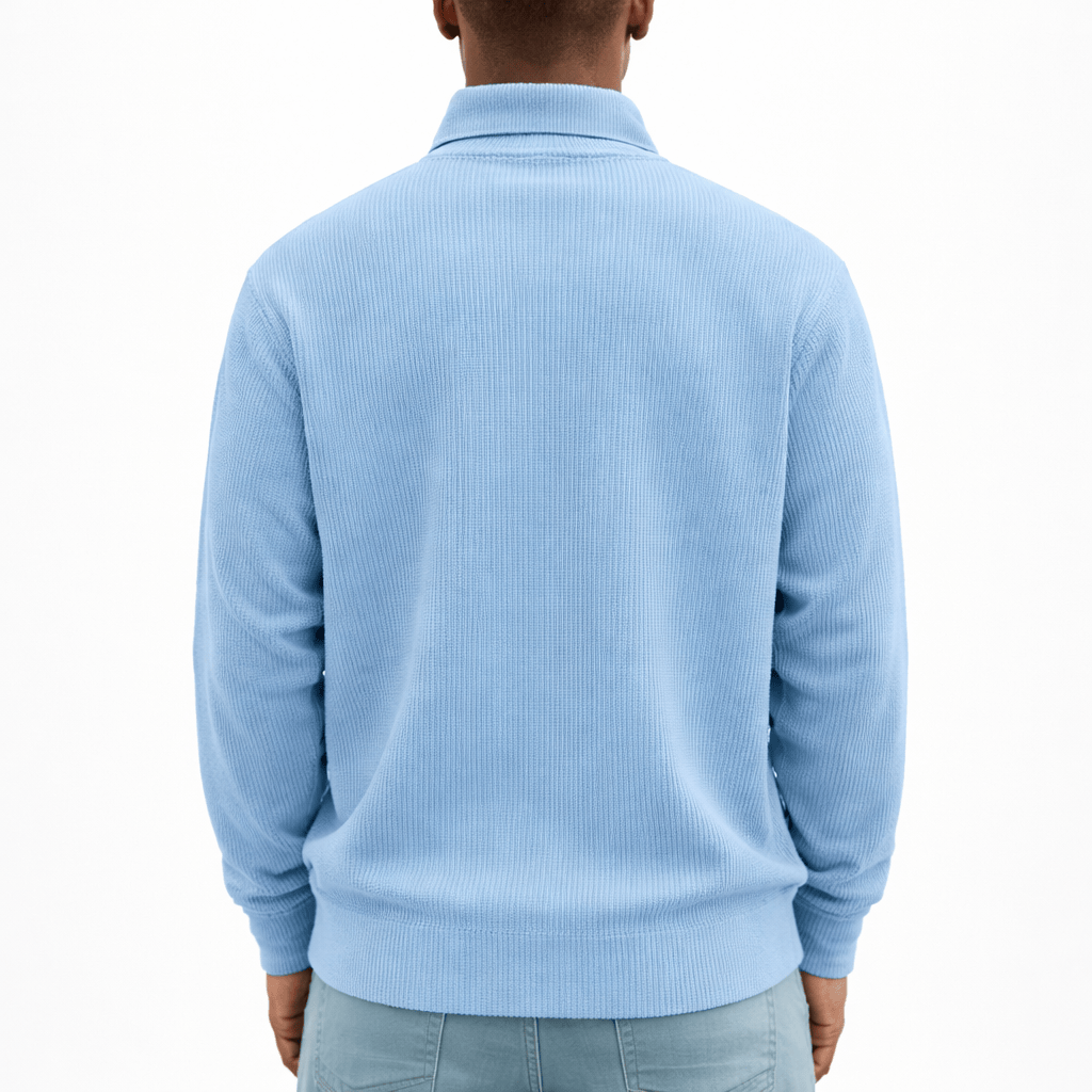 Kent Camden IAN Casual Striped Zip Sweatshirt