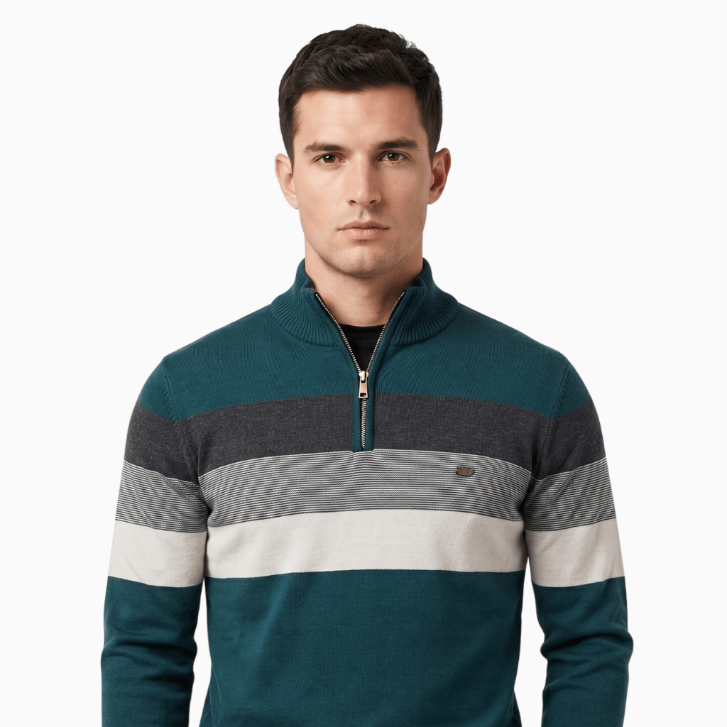 Kent Camden JACK Zippered Casual Sweater
