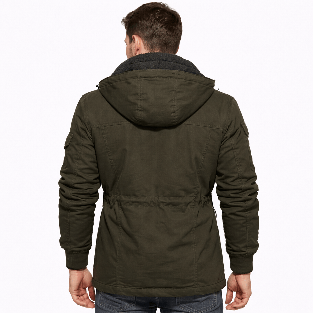 Kent Camden JAXON Casual Zipper Jacket with Ribbed Cuffs and Pocket