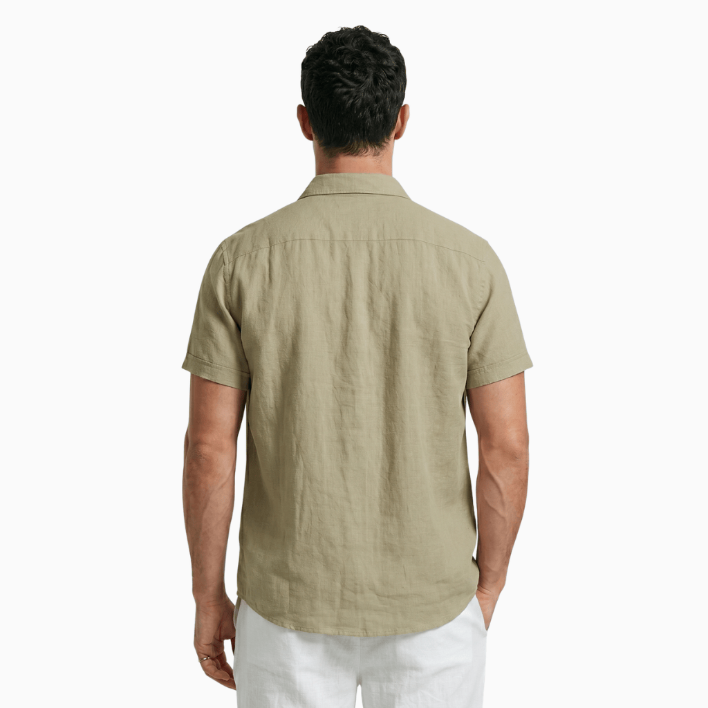 Kent Camden JORDAN Casual Cotton Linen Shirt
