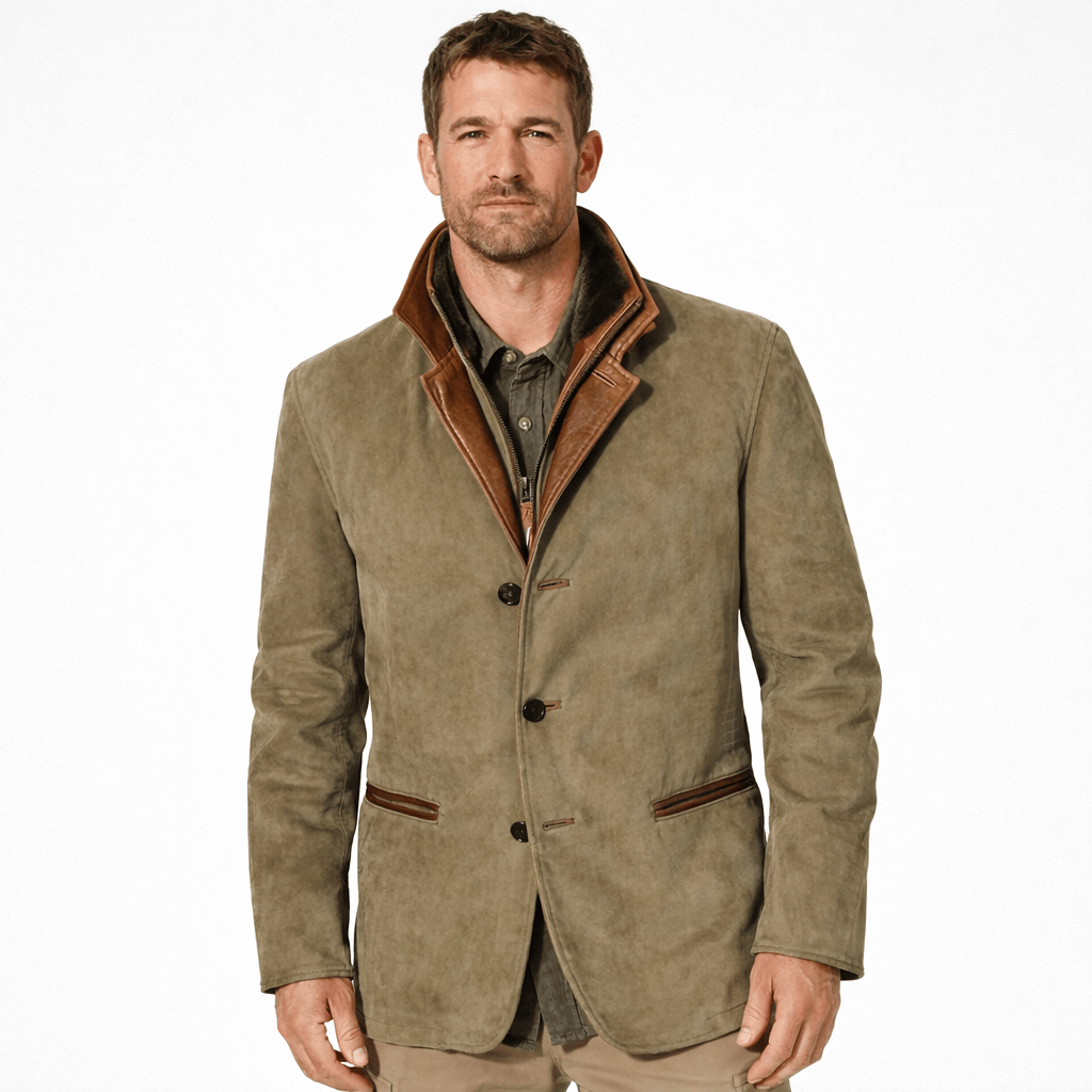 Kent Camden Khaki / S WADE Regular Fit Bomber Jacket