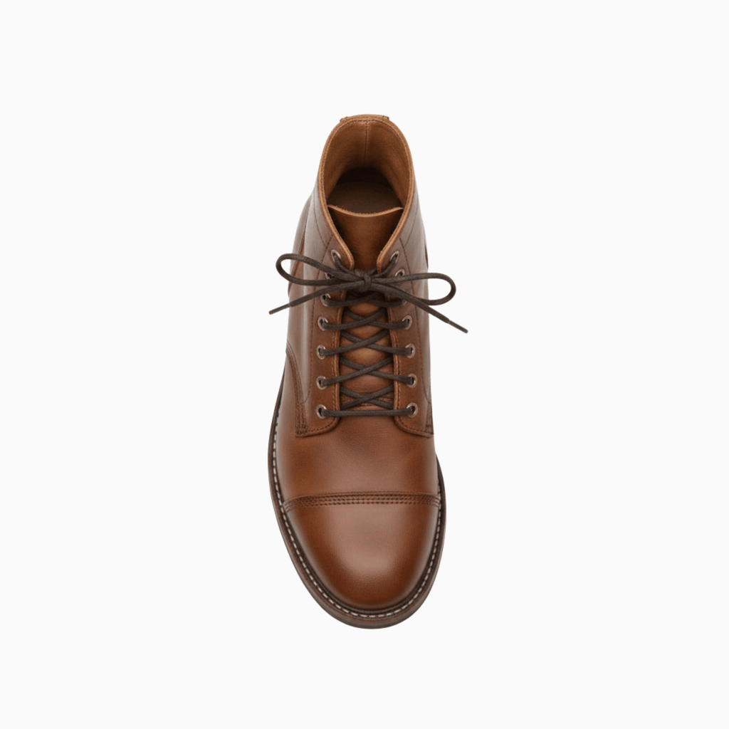 Kent Camden KIT Brown Chelsea Boots High Heel Round Toe