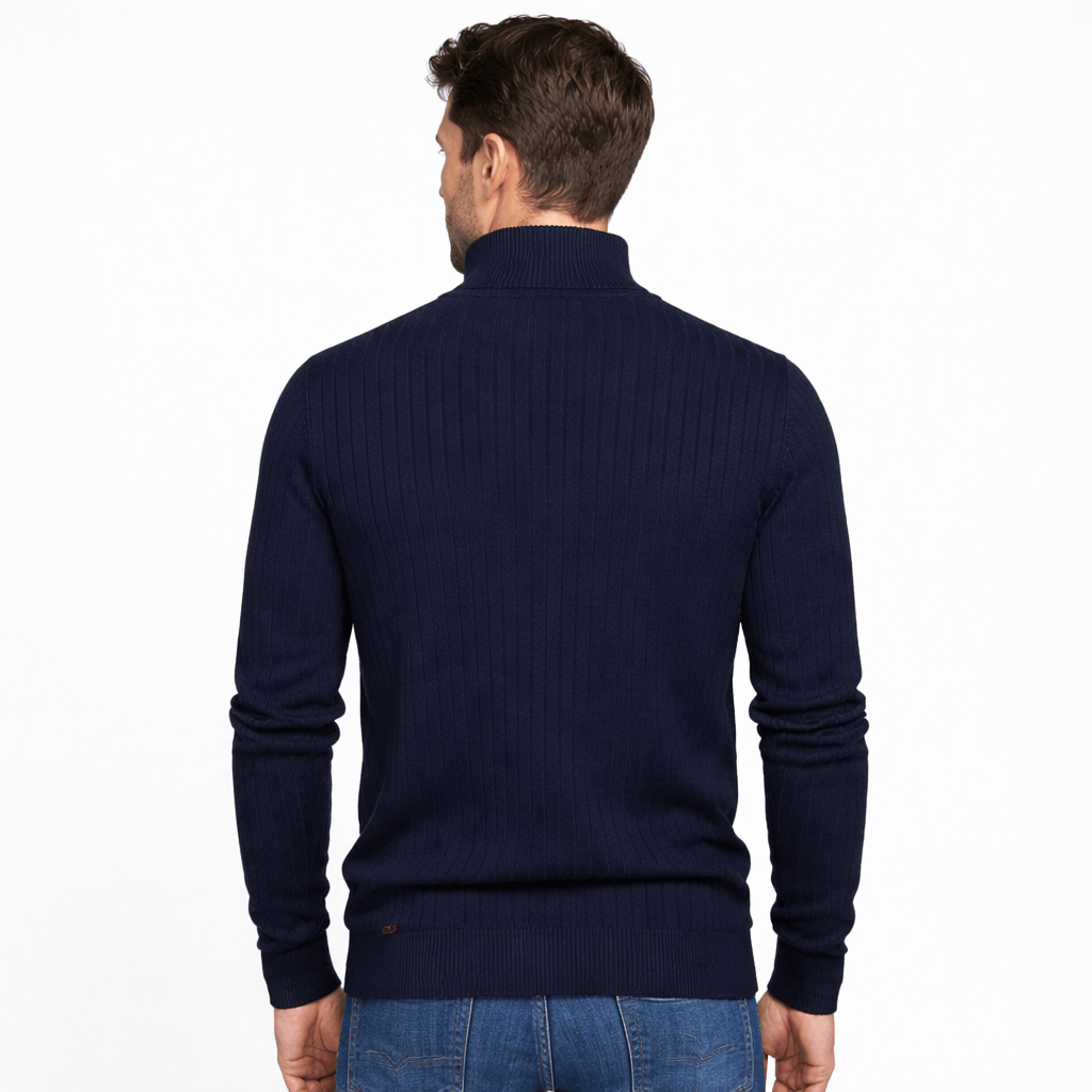 Kent Camden LEE Zipper Sweatshirt High Neck Cotton