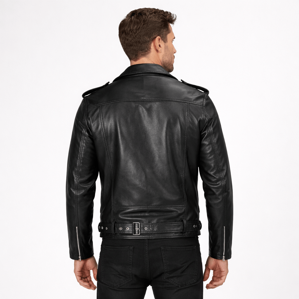 Kent Camden LIAM Punk Style Faux Leather Jacket