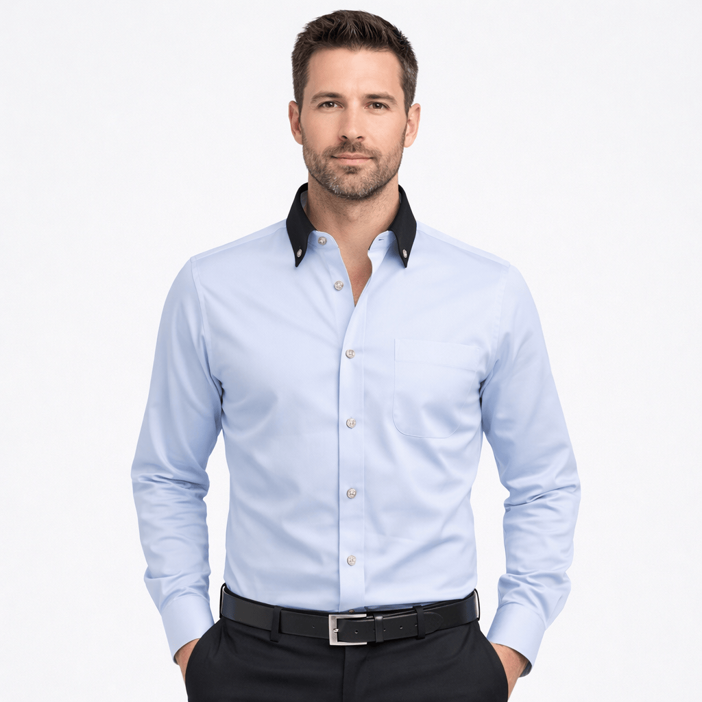 Kent Camden Light Blue / S JAMES Casual Button-Down Shirt