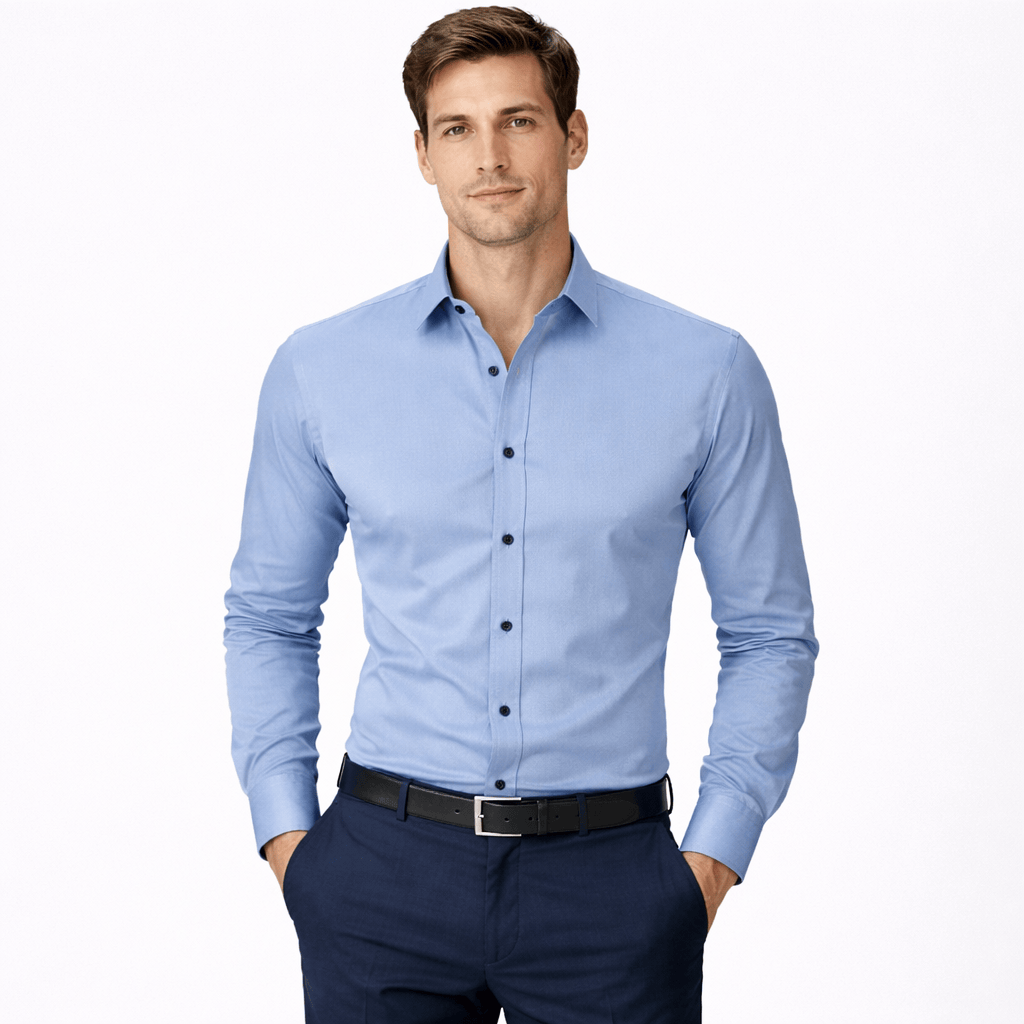 Kent Camden Light Blue / S LEWIS Formal Button-Down Shirt