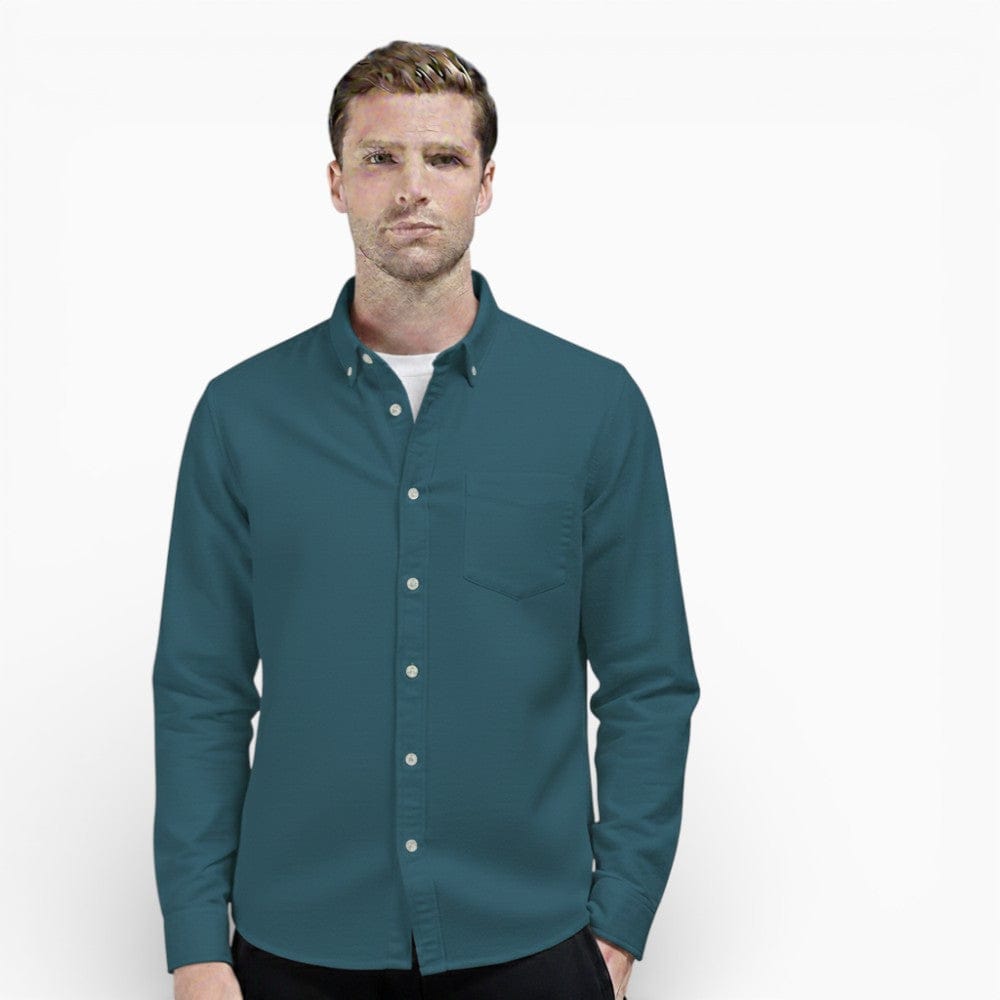 Kent Camden Light Blue / S MARC Casual Cotton Shirt