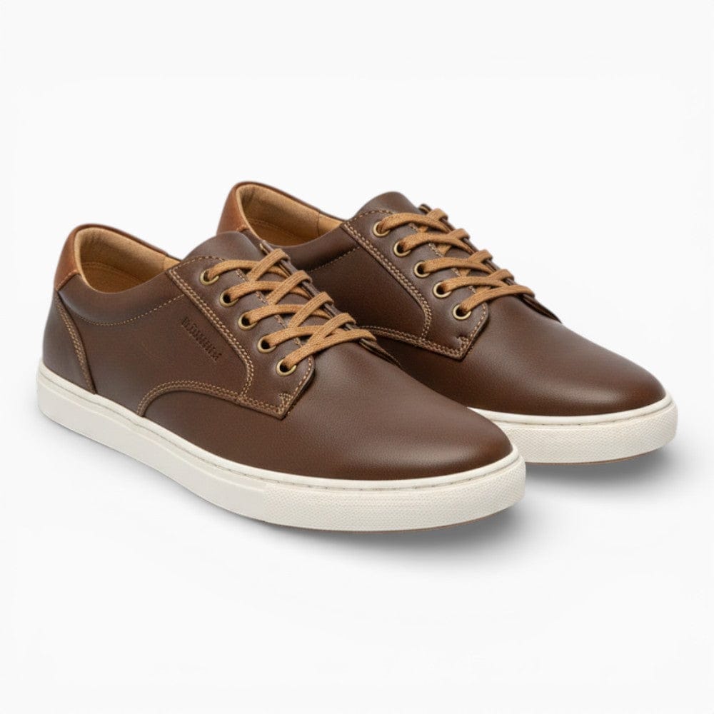 Kent Camden Light Brown / 5 UK SMITH Breathable Leather Loafers