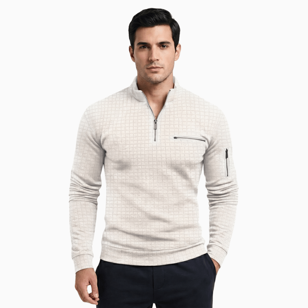 Kent Camden Light Gray / S FRANK Breathable Polo Shirt