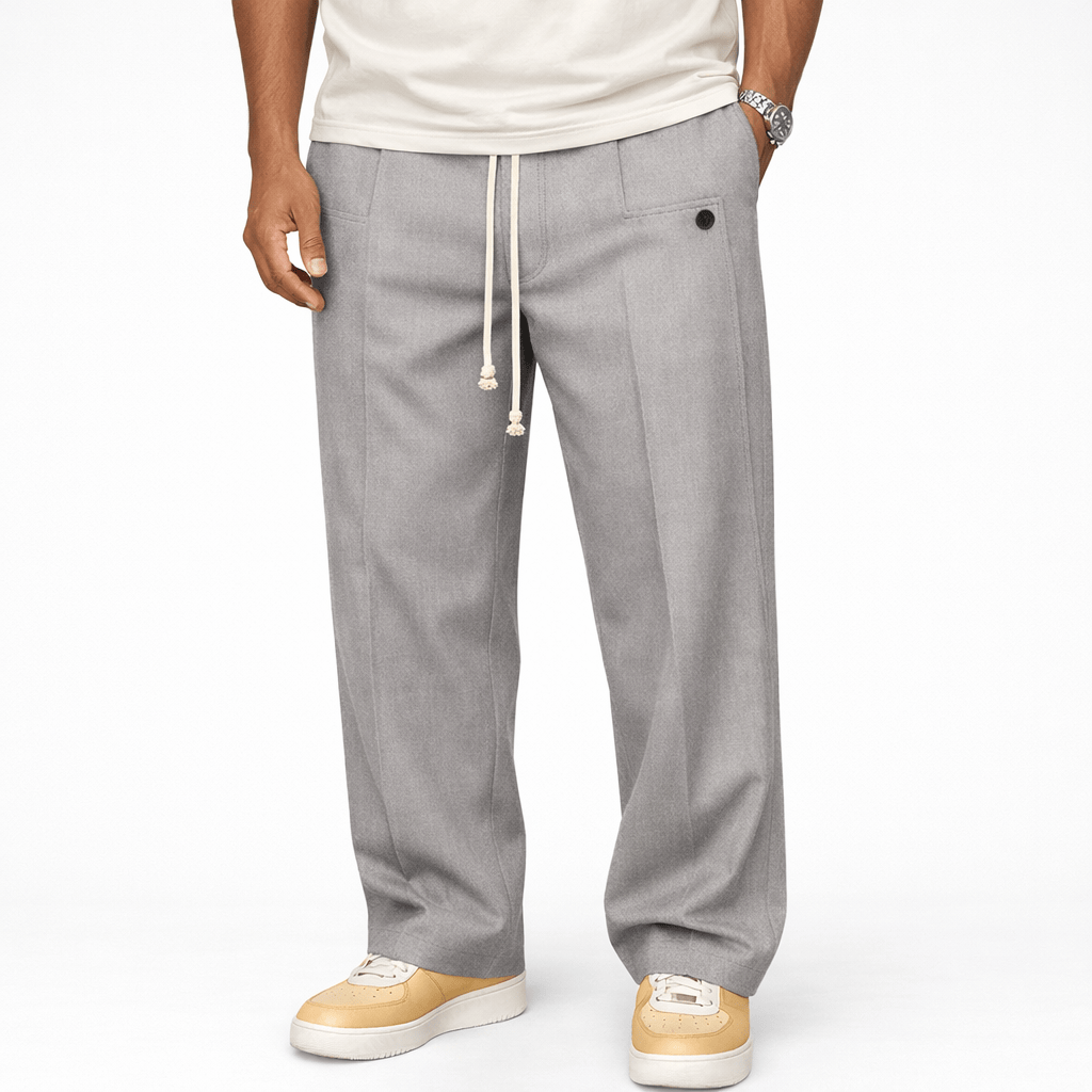 Kent Camden Light grey / M LANCE Regular Fit Casual Pants