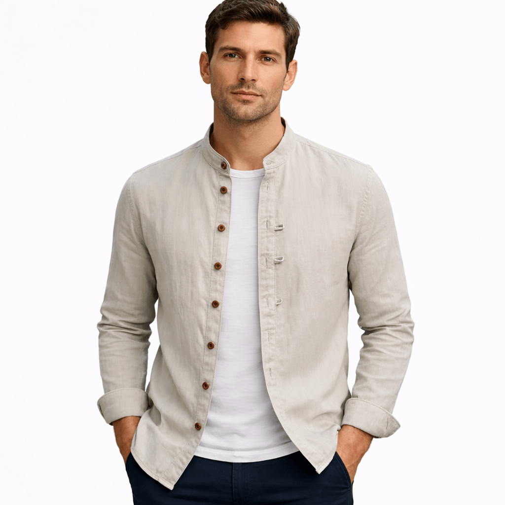 Kent Camden Light grey / S REUBEN Casual Batik Shirt