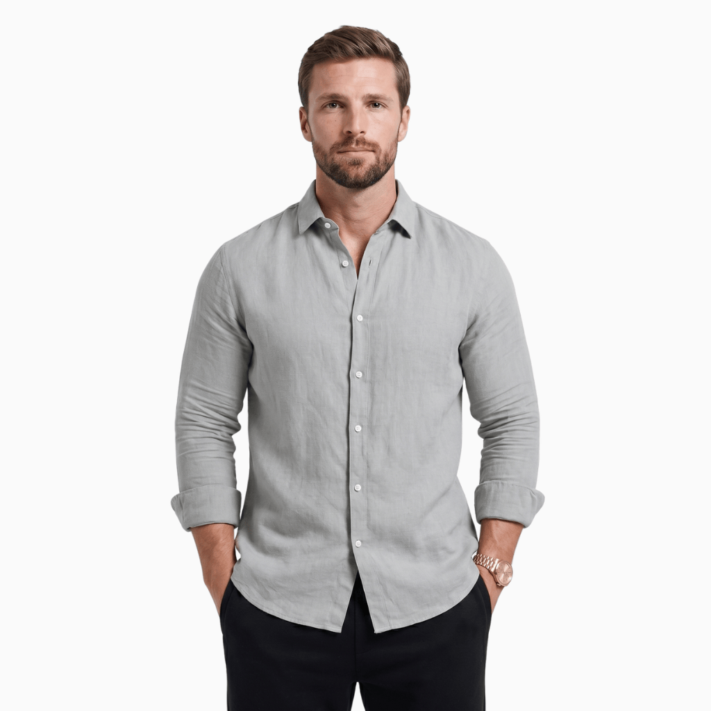 Kent Camden Light grey / S WILL Casual Polyester Pullover Shirt