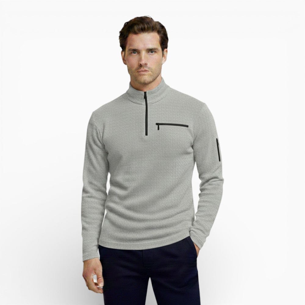 Kent Camden Light grey / S WREN Breathable Cotton Polo
