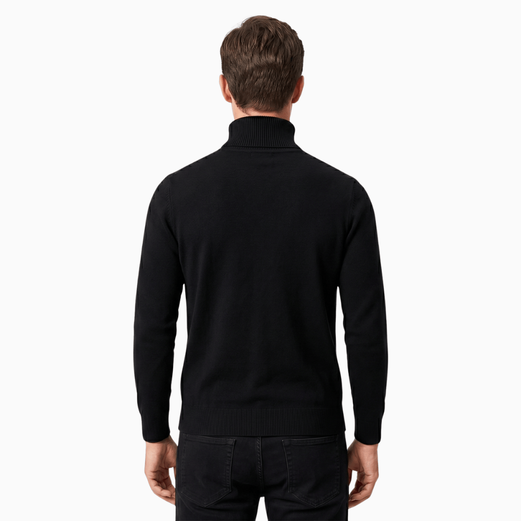 Kent Camden LUKE Regular Fit Knitted Sweater with Roll Neck