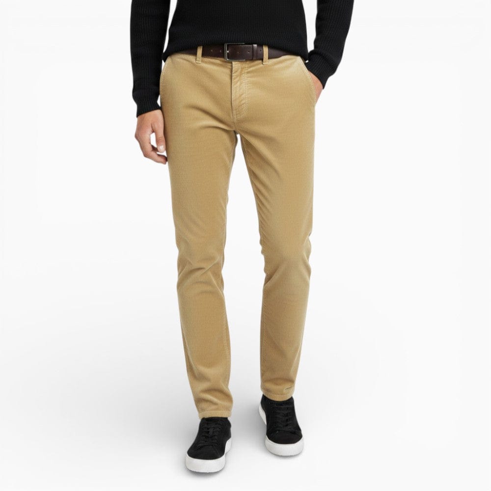 Kent Camden M / Black ALEXANDER Pleated Corduroy Harem Pants Regular Fit