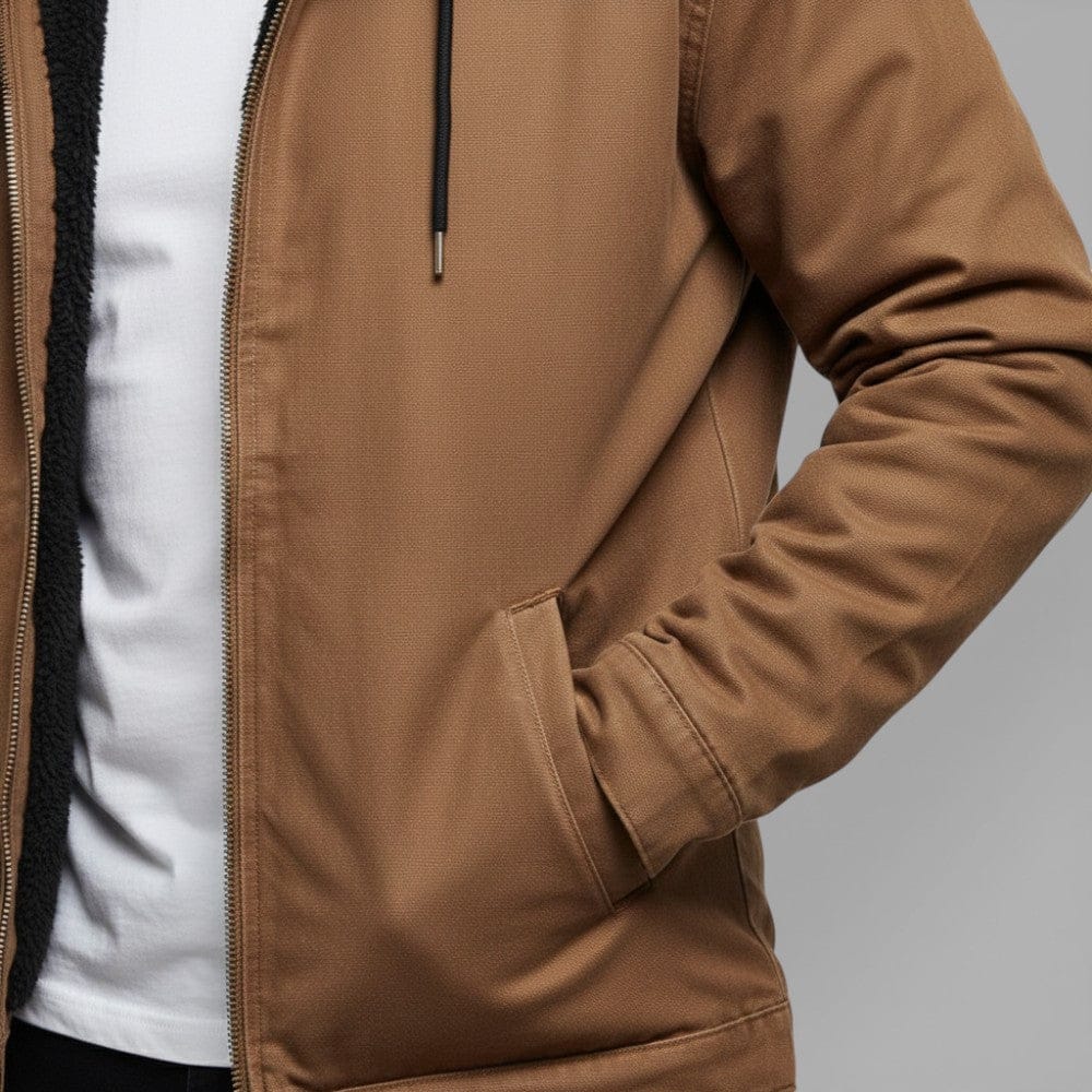 Kent Camden MASON Oversized Hoodie Jacket with Zipper and Pockets