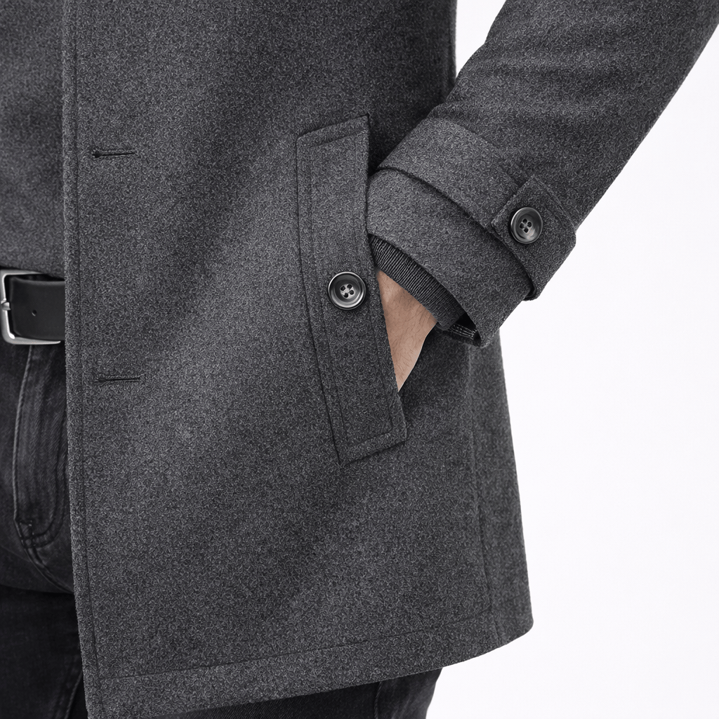 Kent Camden MATTHEW Long Knit Cardigan Button Closure Casual Fit