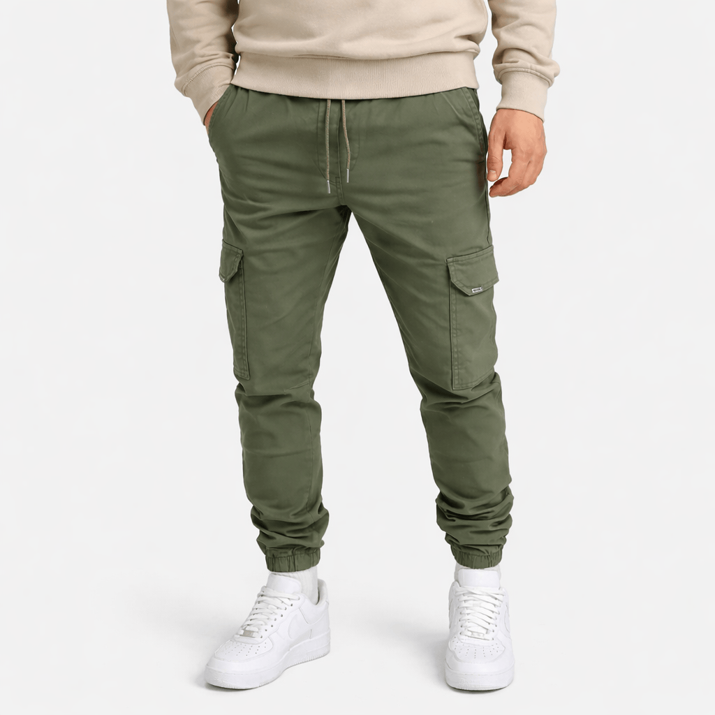 Kent Camden Military Green / S (36) PHOENIX Casual Straight-Leg Denim Jeans