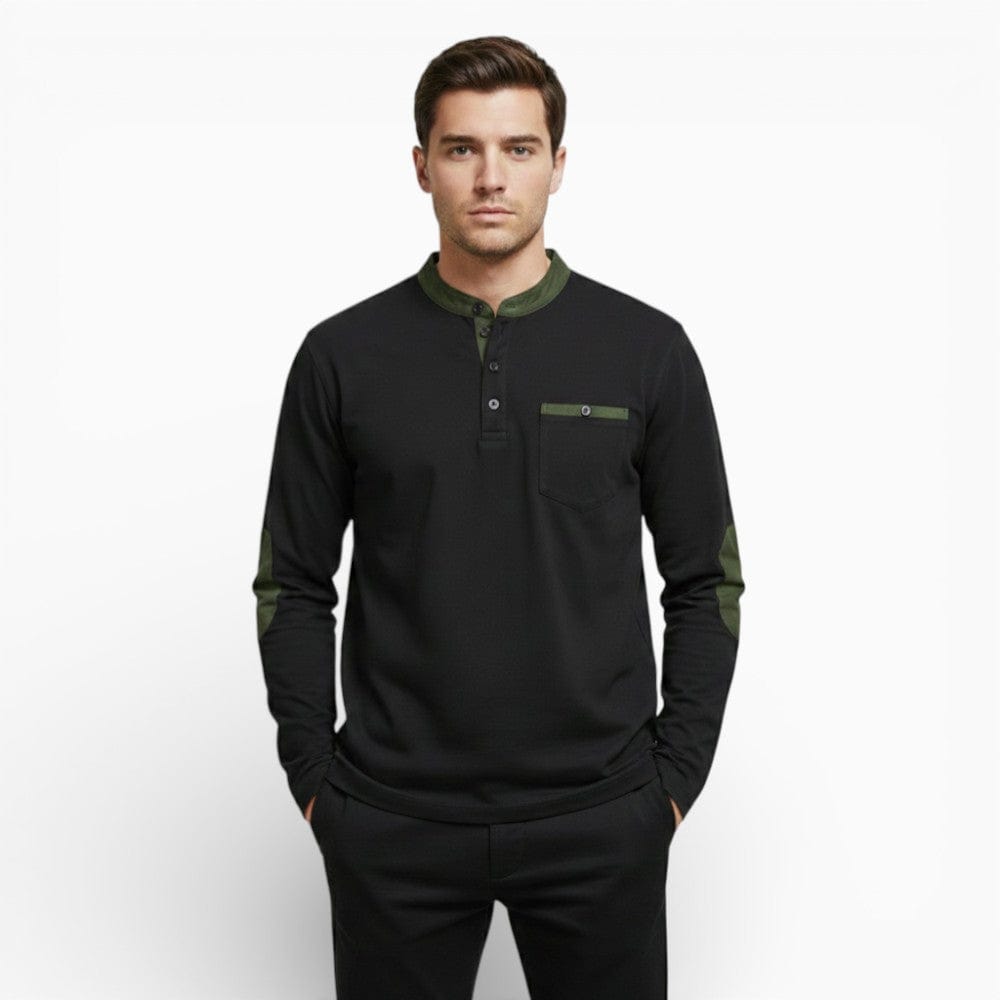 Kent Camden Military Green / XS DASH Casual Batik Polyester Shirt