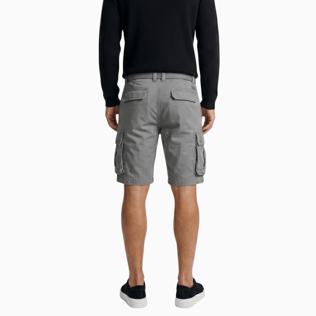 Kent Camden MITCHELL Safari Style Loose Fit Cotton Shorts