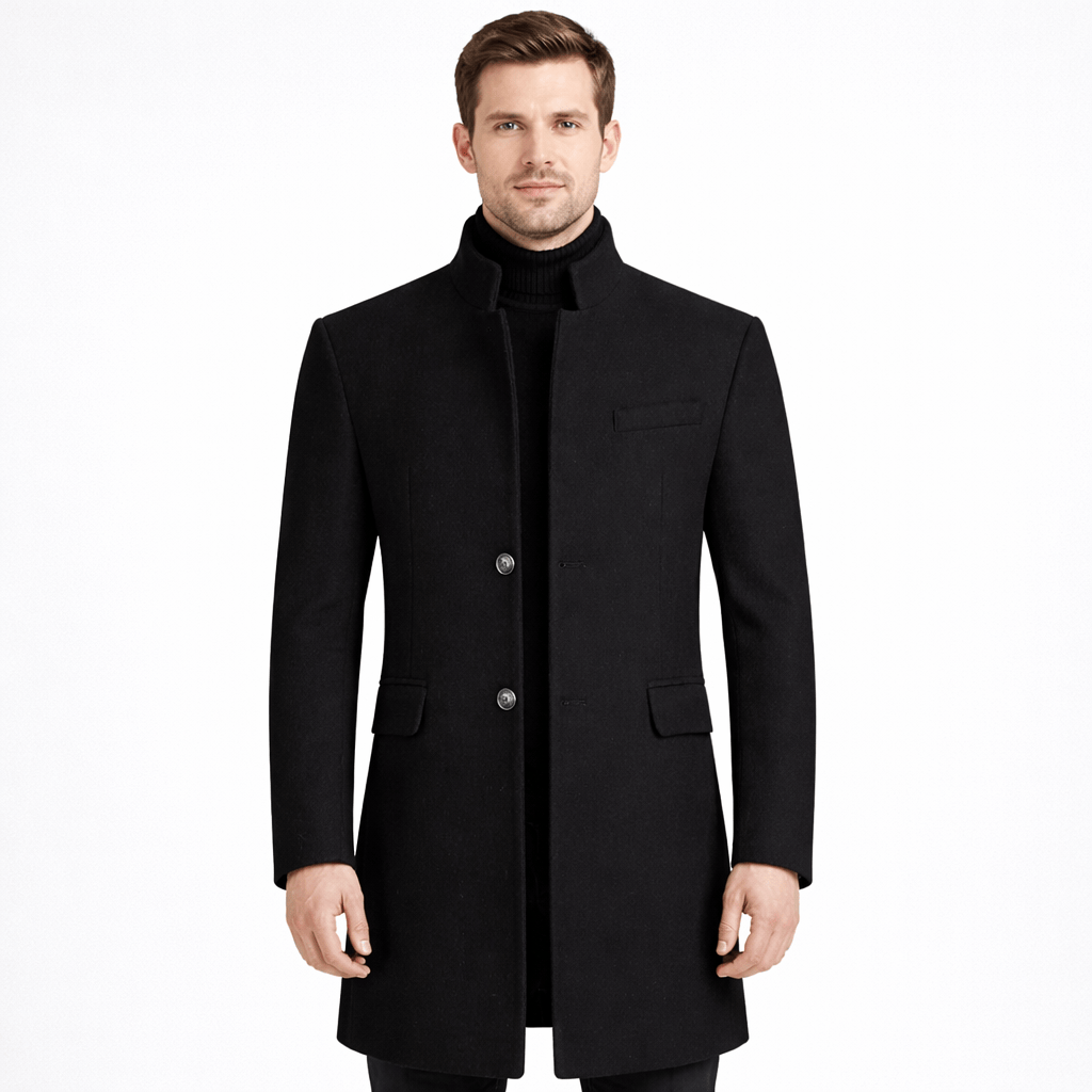 Kent Camden Navy Blue / M KAI Smart Casual Wool Coat