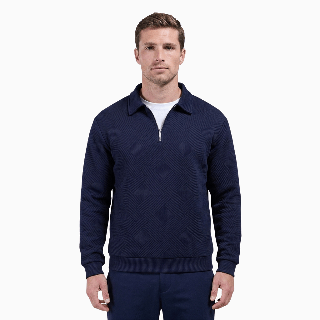 Kent Camden Navy Blue / S DJELO Comfortable Cotton Sweater