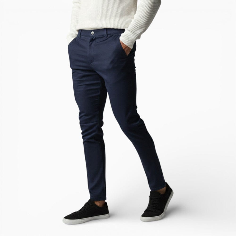 Kent Camden Navy Blue / XS DEAN Slim-Fit Casual Pants
